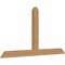 Ekena Millwork Portland Timber Gable Bracket, Western Red Cedar, 84"W x 45"H x 3 1/2"D x 5 1/2"F, 13/12 Pitch GBW084X45X0406POR00SWR - alternate 3